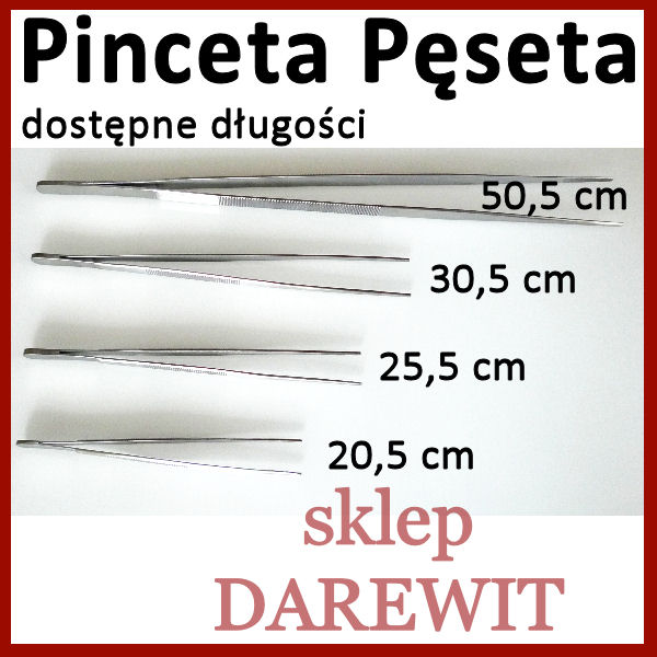 penseta pinceta pęseta, rózne wymiary - darewit