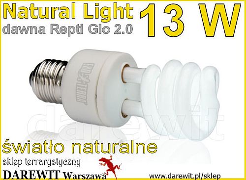 EXO-TERRA: NATURAL LIGHT 13W naturalne światło w terrarium