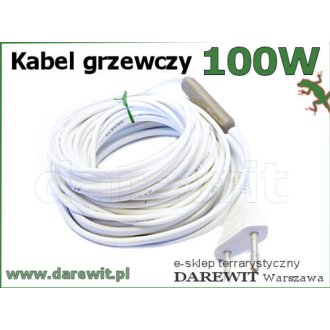Przewód kabel grzewczy 100W