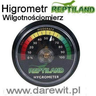 Higrometr Wilgotnościomierz TRIXIE do pomiaru wilgoci w terrarium lub inkubatorze