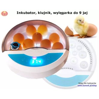 inkubatory z owoskopem do 9 jaj bażancich