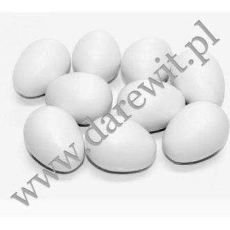 Plastikowe Jajko sztuczne dla małych kur rozmiar S