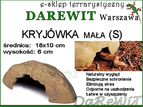 Exo Terra Reptile Cave Small Kryjówka do terrarium - sklep darewit Warszawa