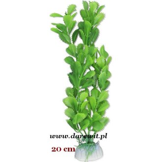 Zielona sztuczna roślina do terrarium