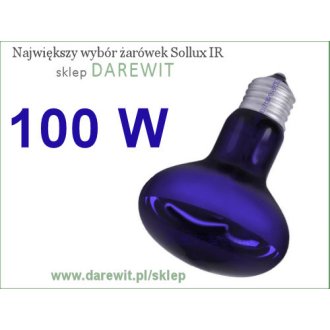 Sollux niebieski Infrared 100W E27