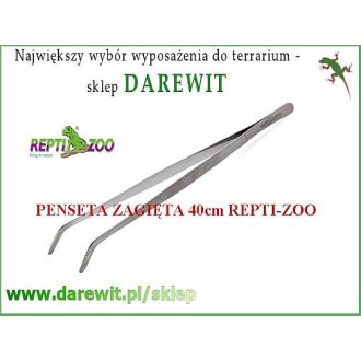 40cm pęseta profilowana Repti-Zoo terrarium gad, płaz, owad