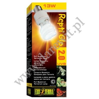 Repti Glo 2.0 świetlowka moc 13W  UVB do terrarium i dla roślin