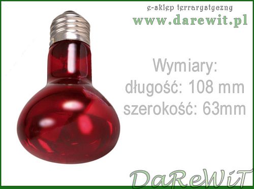 czerwona żarówka do terrarium Trixie 35W - sklep darewit Warszawa