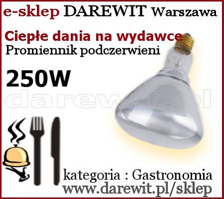 Hendi, Bartscher żarówki grzewcze IR do podgrzewaczy dania - Darewit Warszawa