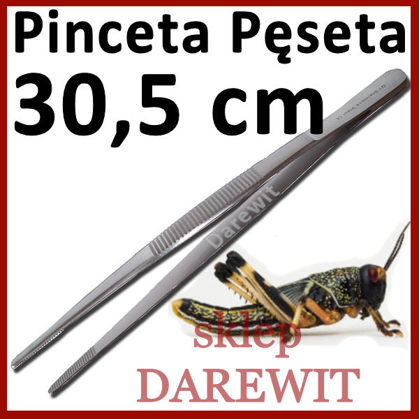 pęseta pinceta 30,5 cm do terrarium - sklep darewit