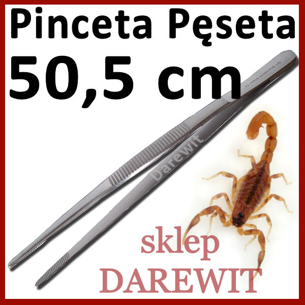 pęseta pinceta 50,5 cm do terrarium sklep darewit