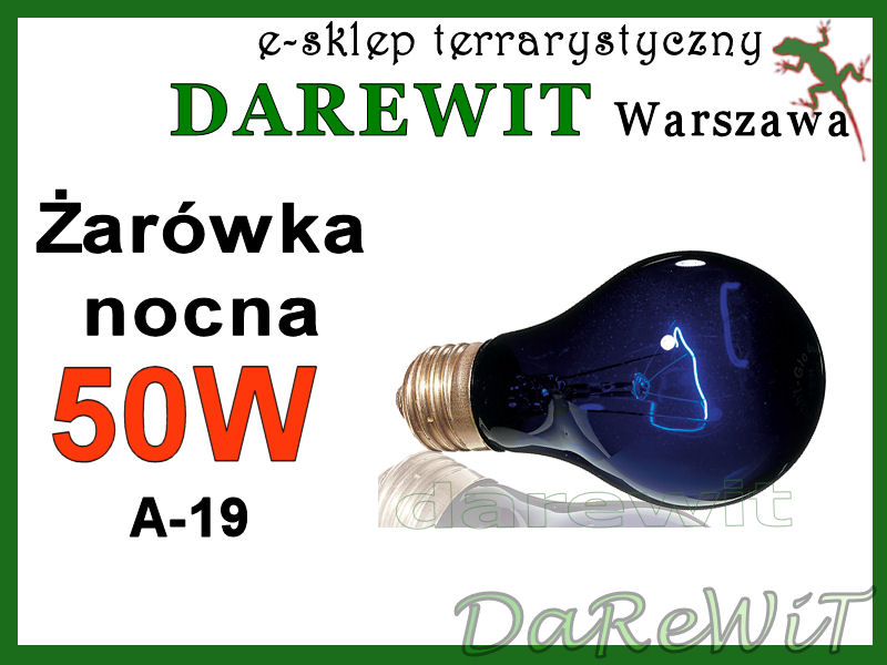 Exo Terra Night Heat 50W A19  - sklep darewit