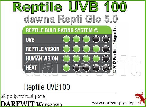 Reptile UVB 100 13W tropiki - darewit