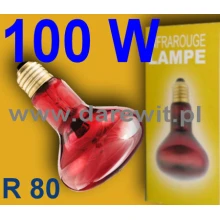Żarówka 100W z podczerwienią