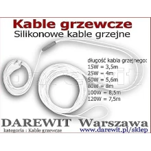 Kable grzewcze terrarium Terra Zoo