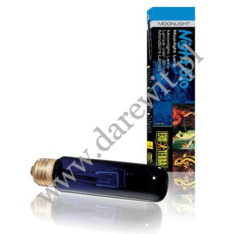 Żarówka noc księżycowa blue 40W wąż terrarium NIGHT HEAT EXO TERRA