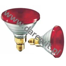 Elektryczna czerwona żarówka grzewcza 100W hodowlana 