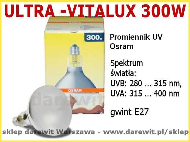  UltraVitalux 300 W Lampa UV by Osram