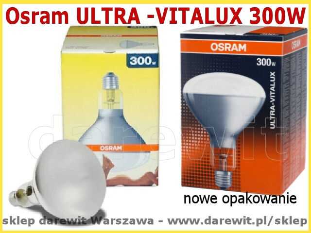 nowe opakowanie żarówek Osram Ultra Vitalux - darewit