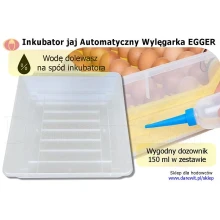 Inkubator jaj 55 automatyczny wylęgacz EGGER