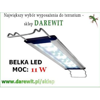 Belka LED 11W 36-47 cm 1500 Lm 8000K Terra/AquaLED ryby gady