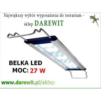 Belka LED 27W 95-125cm świetlna 3600Lm diody białe 60szt AquaLED