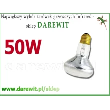 Żarówka dla żółwia 50W R63