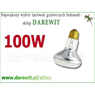 biały promiennik podczerwieni 100W R80