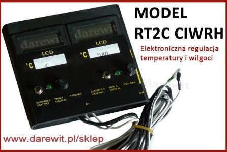 elektroniczna regulacja temp. i wilgoci w inkubatorach jaj  - sklep darewit.pl