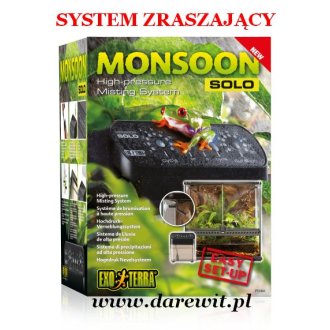 Exo-Terra MONSOON SOLO II system zraszający do terrarium i paludarium