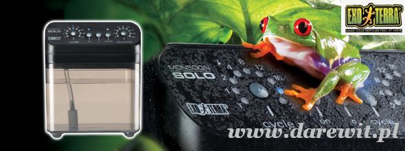 exo-terra system zraszania monsoon solo Monsoon SOLO z darewit