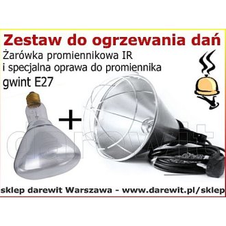 Zestaw do ogrzewania potraw na wydawce 175W