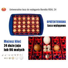 Uniwersalna taca do wylęgania Borotto REAL 24