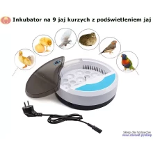 maly inkubator na 9 jajek kurzych