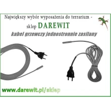 przewód kabel grzewczy 15W dla gadów