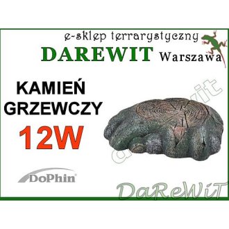 Kamień grzewczy 12W z termostatem  Dophin