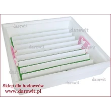 Komplet przegródek tacy legowej do inkubatorów KWOCZKA Komplet przegródek tacy legowej do inkubatorów KWOCZKA