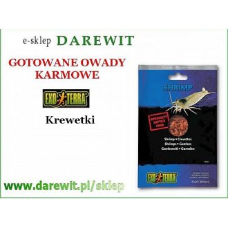 Krewetki gotowane SHRIMPS 15g pokarm EXO TERRA