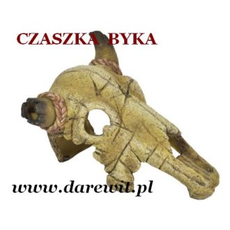 Czaszka Bizon 20cm Kryjówka dekoracyjna HAP