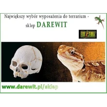 Kryjówka czaszka dla węży zbożowych boa EXO TERRA Primate Skull 