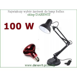 Lampa na podczerwień Sollux 100W E27 skuteczna broń na ból w domu