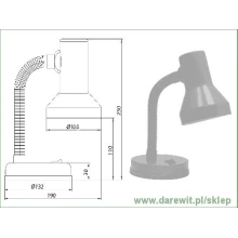Lampa do domowej rehabilitacji