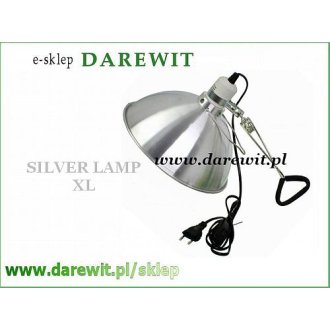 Ale Lampa SILVER LAMP 3 oprawa z szerokim kloszem