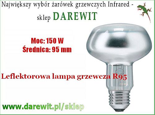 lustrzanka satynowana 150W R95