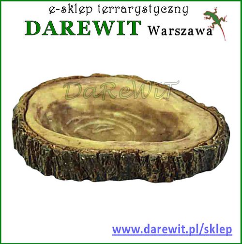 tania miseczka do terrarium, efekt kory - sklep darewit 