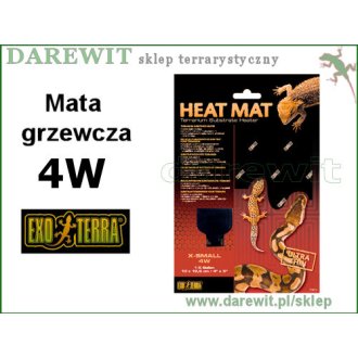  Mata grzejąca 4W 10x13cm Podłoże grzewcze dla zwierząt EXO TERRA