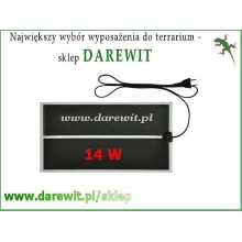 Mata grzewcza 14W do ogrzania gadów i płazów 28x28cm Reptile Pad