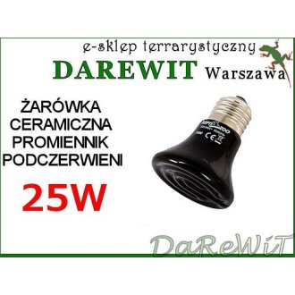 25W E27 najmniejszy grzewczy emiter ceramiczny NANO terrarium