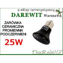 25W E27 najmniejszy grzewczy emiter ceramiczny NANO terrarium 25W E27 najmniejszy grzewczy emiter ceramiczny NANO terrarium