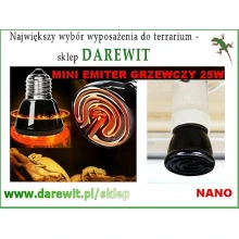 Ogrzewanie terrarium z gadami podczerwienią Ogrzewanie terrarium z gadami podczerwienią